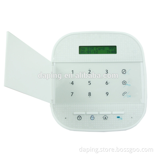 New Arrival 433Mhz AG-security Intelligent GSM Alarm System Support IOS Androidwith Wifi Function Black